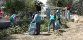 Hakkari yüksekova'da hükümlülerden çevre temizliği