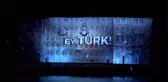 Haydarpaşa Garı'nda 30 Ağustos Zafer Bayramında mapping gösterisi