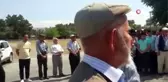 Şehidin evinin önüne törenle bayrak dikildi