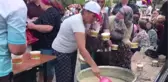 Keşan'da vatandaşlara 2 ton keşkek ikram edildi