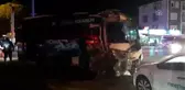 Manavgat'ta tur minibüsü ile otobüs çarpıştı: 13 yaralı