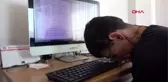 Aydın serebral palsi hastası mustafa, klavyeyi burnu ile kullanarak ikinci kitabını yazıyor