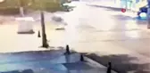 Fatih'te motosikletli gencin hayatını kaybettiği kaza kamerada