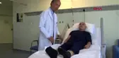 Koltuk değnekleriyle girdiği hastaneden yürüyerek çıktı