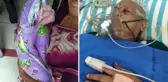 73 yaşındaki kadın ikiz doğurdu, 82 yaşındaki baba ertesi gün inme geçirdi