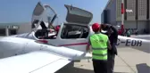 Çocuklar ve gaziler gökyüzüyle buluştu