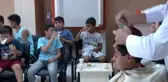 Belediye'den öğrencilere ücretsiz tıraş