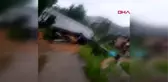 Rize'de heyelanda ev çöktü: 1 yaralı