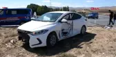Sivas'ta iki otomobilin çarpışması sonucu 6 kişi yaralandı.