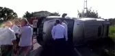 Beylikdüzü'nde okul servisi kaza yaptı