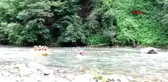 Rize fırtına deresi'nde rafting heyecanı