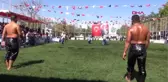 Spor malkara fehmi özkan yağlı güreşleri'nde başpehlivan serhat gökmen oldu