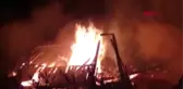 Ordu'da 4 ahşap ev yandı