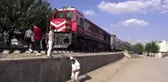 Trenin çarptığı kişi öldü