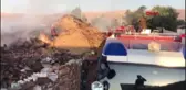 Ankara'da korkutan yangın, 4 ev kullanılamaz hale geldi