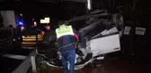 Kaza yerine gelen polis aracına başka bir otomobil çarptı