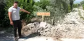 50 yıldır kullanılan yol 