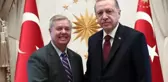 Erdoğan, ABD'li senatör Lindsey Graham'ı kaldığı otelde kabul etti
