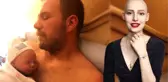 Tolga Karel üçüncü kez baba olduğunu Neslican'ın fotoğrafını paylaşarak duyurdu