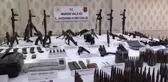 Kalem şeklinde 8 kimyasal fünye ele geçirildi