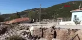 İzmir eğridere'deki heyelan bölgesinde yaşam sürüyor