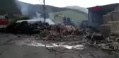 Palet fabrikasındaki yangın 10 iş yerine sıçradı