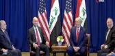 Irak Cumhurbaşkanı Salih, Trump'la görüştü