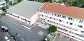 Hasar nedeniyle incelenen yenibosna ortaokulu havadan görüntülendi