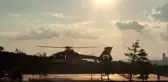 Ambulans helikopter yaşlı hasta için havalandı