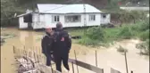 Borçka'da şiddetli yağış - AFAD ekipleri iki evde mahsur kalanlar için çalışma başlattı