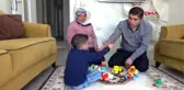 Kayseri 3 çocuklu çift, koruyucu ailesi oldukları furkan'a umut oldu