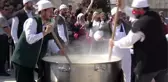 Konya mevlana dergahı'nda 94 yıl sonra aşure kazanları kaynadı