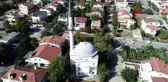 Silivri'de hasarlı 2 cami havadan görüntülendi
