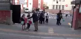 Hasarlı okulların öğrencileri, yeni okullarında ders başı yaptı