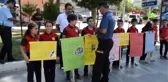 Hatay kırıkhan'da 'yaya güvenliğinin nöbetçisiyiz' etkinliği