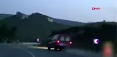 Alkollü sürücü polisten kaçarken takla attı