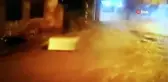 Beklenen yağmur şimşek ve fırtına ile geldi