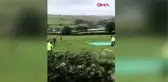 İngiltere'de çift katlı yolcu otobüsü yan yattı, çok sayıda yaralı var