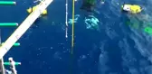Kaş'ta serbest dalış ve paletli yüzme şenliği