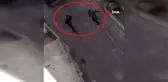 Şişli'de sokak ortasında silahlı çatışma kamerada
