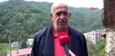 Rize'de sel ve heyelan yollar kapandı, 2 ev boşaltıldı