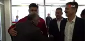 Dünya Şampiyonu güreşçi Rıza Kayaalp'in ismi spor salonuna verildi