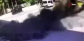 Roketin düşme anı kamerada