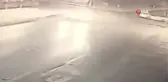 Şişli'de yürekleri ağza getiren kaza kamerada