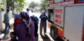 Afyonkarahisar 2 katlı ev yandı