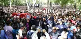 Konyalı şehidi 20 bin kişi son yolculuğuna uğurladı
