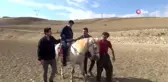 Özel çocuklar ata binme heyecanı yaşadı