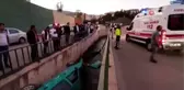 Direksiyon hakimiyetini kaybetti, aracıyla su kanalına düştü