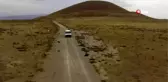 Erciyes Dağı'nda araçlar kendiliğinden rampa yukarı çıkıyor