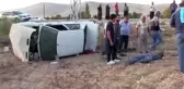 Otomobil devrildi: 3 yaralı